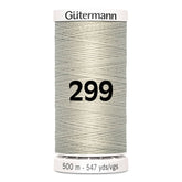 Gutermann naaigaren | 500m | 299 lichtbeige naaigaren GM - 500M - 299 - lichtbeige 4008015051266